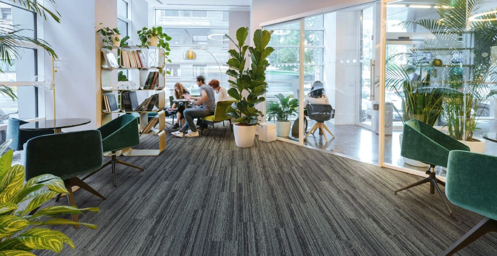 Ảnh phối cảnh của thảm sàn văn phòng cao cấp Vila Rica mã VR03 Lagos