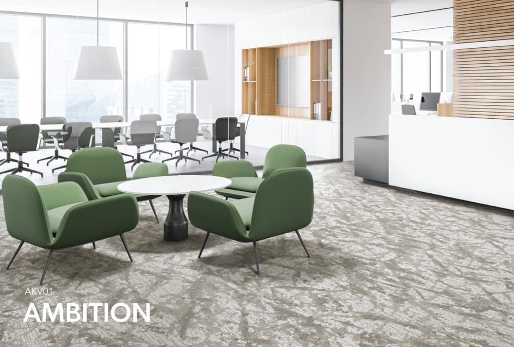 Phối cảnh một không gian văn phòng sử dụng mã AKV01-Ambition-1