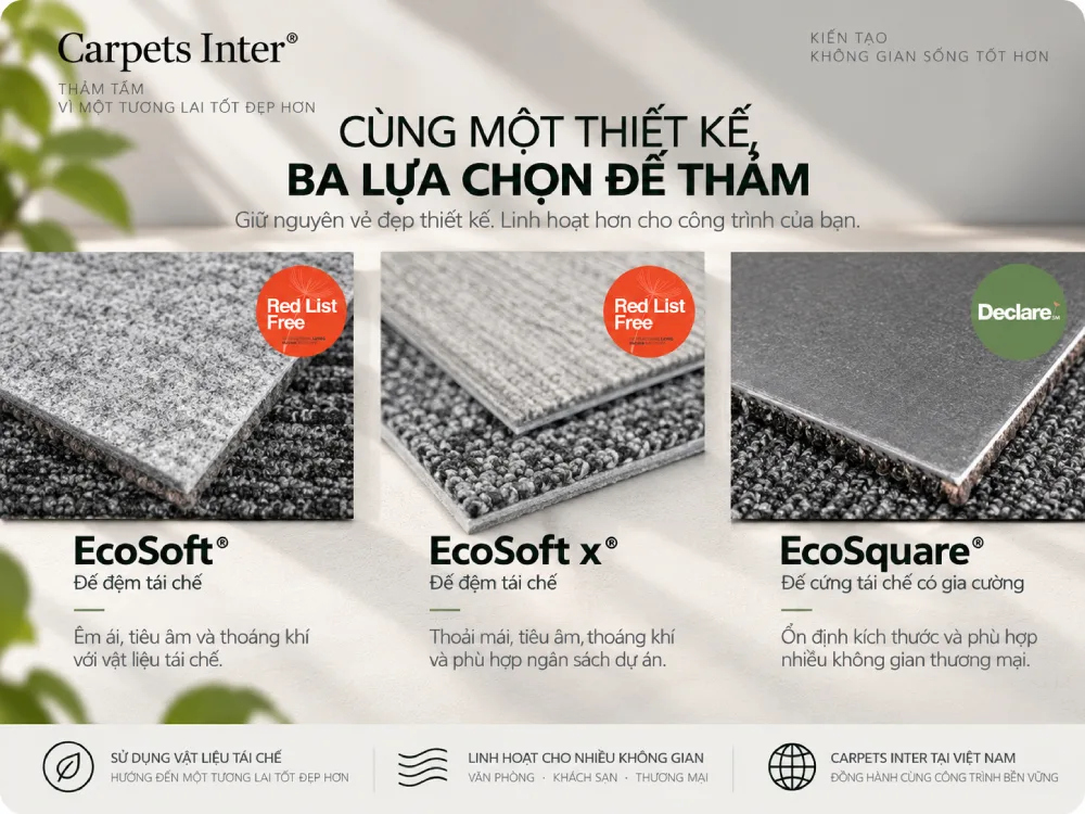 So sánh đế thảm Carpets Inter