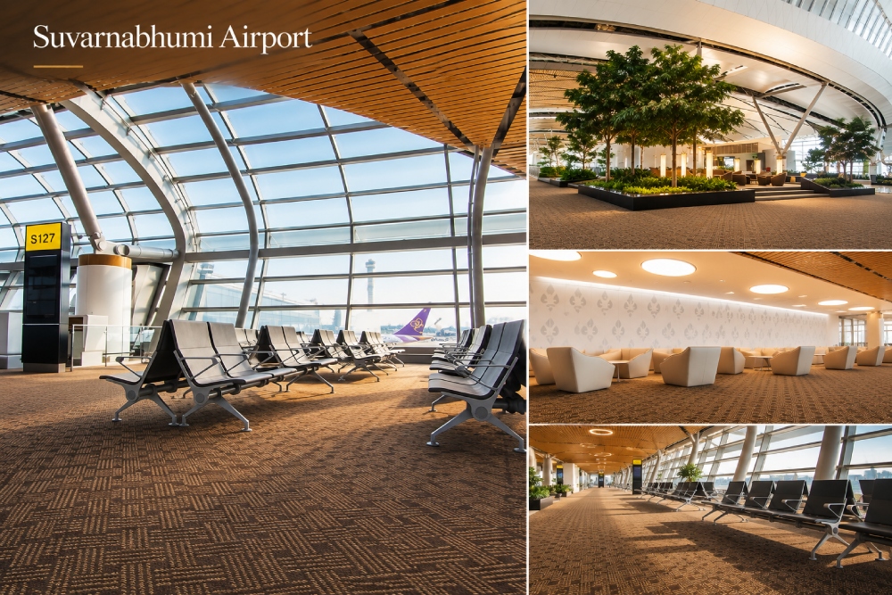 Suvarnabhumi Airport_ Light and Lines