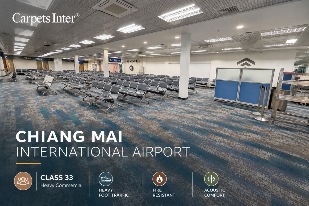 Thảm thương mại Class 33 tại Chiang Mai International Airport